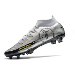 fodboldstøvler Nike Phantom Generative Texture Elite DF FG Scorpion Sølv Sort_6.jpg